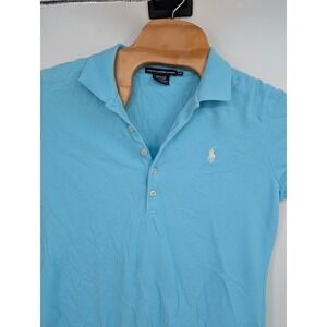 Ralph Lauren Polo Sports Polo Mini T shirt Dress Blue sz Large